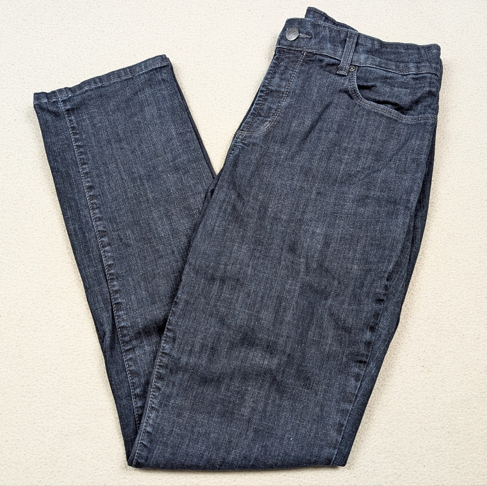 NYDJ Lift Tuck Skinny Dark Wash Stretch Denim Women's Jeans Size 8
